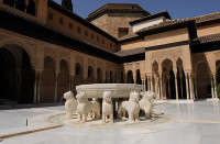 Patio de los Leones (inside the Nasrid Palaces)